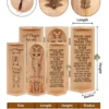 A Prayer For My Dadgrandpauncle - Personalized Openable Wooden Cylinder Sculpture Of Jesus Christ-faithregion (1)