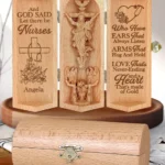 And God Said Let There Be Nurse - Personalized Openable Wooden Cylinder Sculpture-faithregion (2)