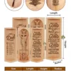 Best Dad Ever - Personalized Openable Wooden Cylinder Sculpture Of Jesus Christ-faithregion (1)