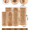 Blessed Is The Man - Personalized Wooden Cylinder Sculpture-faithregion (1)