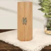 God Blessed The Broken Road Couple - Personalized Openable Wooden Cylinder Sculpture Of Jesus- Faithregion.com
