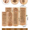To My Loving Mom - Personalized Wooden Cylinder Sculpture-faithregion (1)