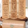 You Mean More To Me - Personalized Openable Wooden Cylinder Sculpture Of Jesus Christ-faithregion (2)