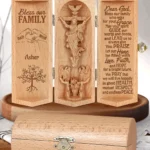 Faithregion-bless Our Family - Personalized Sculptures